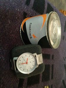 Fastrack Silver Wristwatch