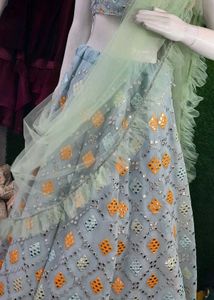 Stylish Latest Designer Multicolour Lehenga