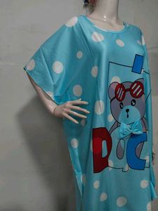 Cute Bear Print Night Suit