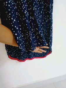 Avaasa Navy Blue Kurta