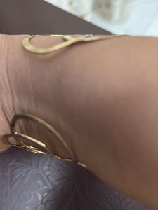 Gold Tone Cuff Bracelet