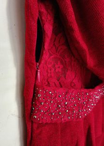 Elegant Red Dress Gorgeous imported quality