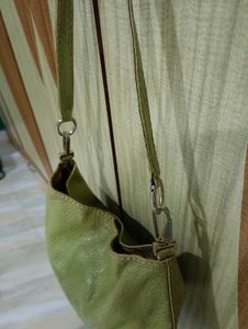 Imported Reversible stylish Green Handbag