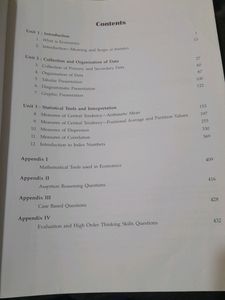 Class XI Statistics For Economics