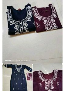 Embroidered Kurta