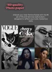 Aesthetic Black &amp; White Collage Kit (18 Prints)