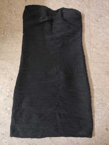 Black Bodycom Mini Dress