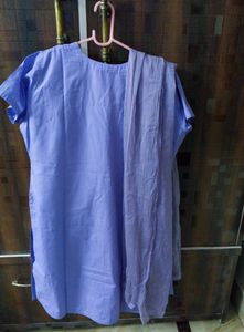 Purple Kurta Set