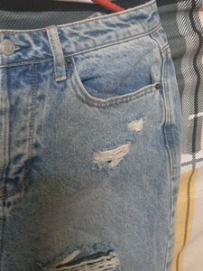 Ripped Light Wash Jeans