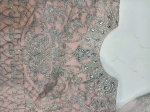 Elegant Pink Embroidered Kurta 3psc Set xxl