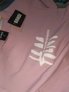 Bansi Pink Graphic Sweatshirt
