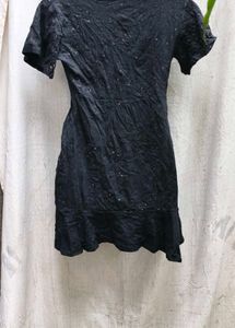 I. Cute Black Wrap Dress