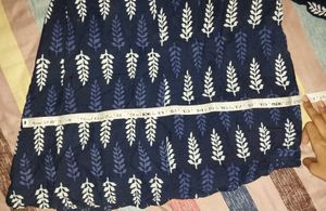 Leaf Print Palazzo Cum Skirt