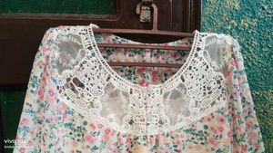 Floral Lace Top