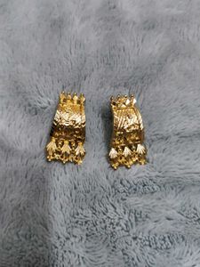 Gold-Toned Guaranteed 1gm Gold Earrings