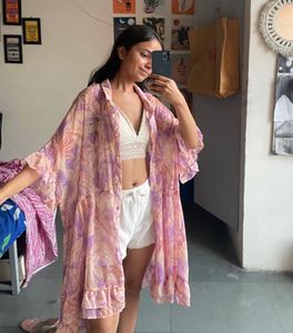 Floral Print Cover-Up