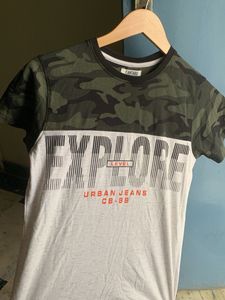 Cantabil Explore Camo T-Shirt