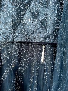 Navy Blue Embellished Lehenga Set