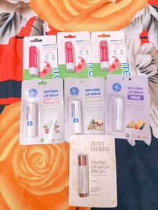 Mamaearth The  moms Co Just herbs Lip Balm Pack 7