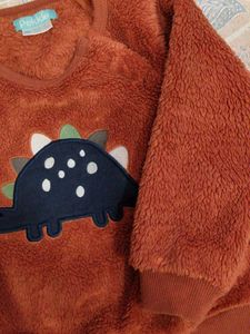 Cozy Dinosaur Kids' Sweater