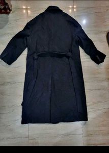 Men&#39;s Black Overcoat