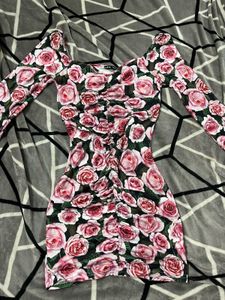 Floral Bodycon Dress