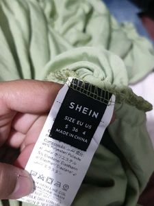 352711. Sage Green Bodycon Mini Dress