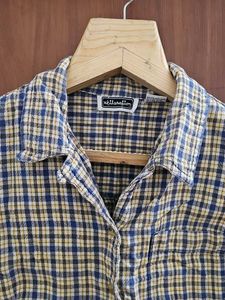 Plaid Crop Top/shirt