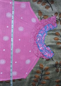 Pink Floral Maxi Dress