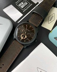 Fossil Watch - Brown &amp; Black