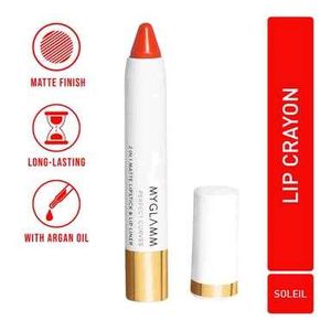 MyGlamm Perfect Curves Matte Lip Crayon-Pack Of 7