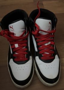 White Red Puma Original Sneakers