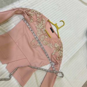 Pink Lace Top Bust 34 and half n 36stretch