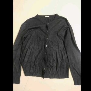 Button-Front Cardigan