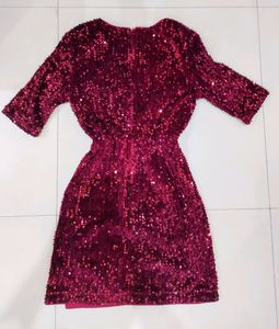 Shein Velvet Party Dress M
