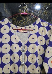 Cotton Flared Sleev Kurta