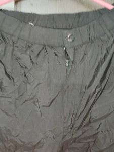 Black  parachute Cargo Pants