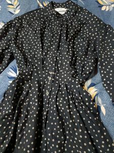 POLKA DOT MAXI DRESS