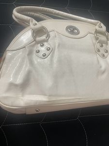 White Handbag