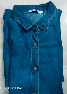 Blue Denim Shirt