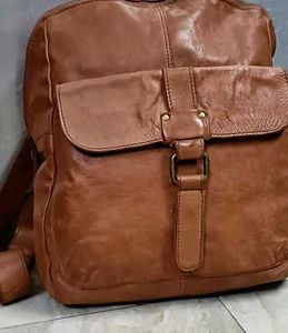 🔥  Sale 🔥  Brown Leather Backpack
