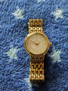 D'signer Gold plated ladies watch