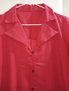 Dark Orange Kurta For Women
