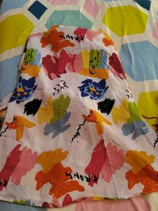 Funky Graphic Print Button-Down