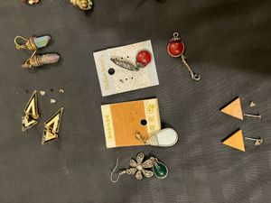 Set Of Broken And Old Jewellery Accessories