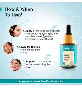 Pilgrim AHA BHA PHA Peeling Solution