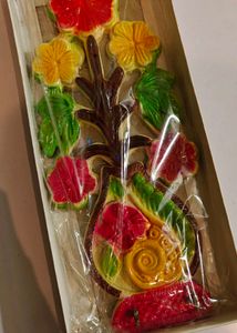 Vintage Floral Key Holder