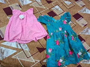 Combos Frock For Baby Girl ( 12-18)