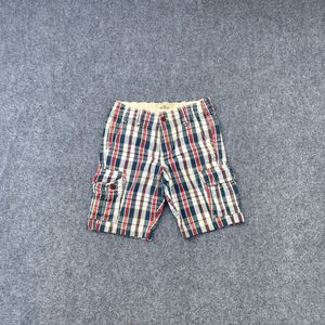 Hollister Plaid Cargo Shorts