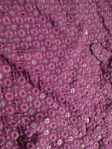 Purple Chikankari Kurta